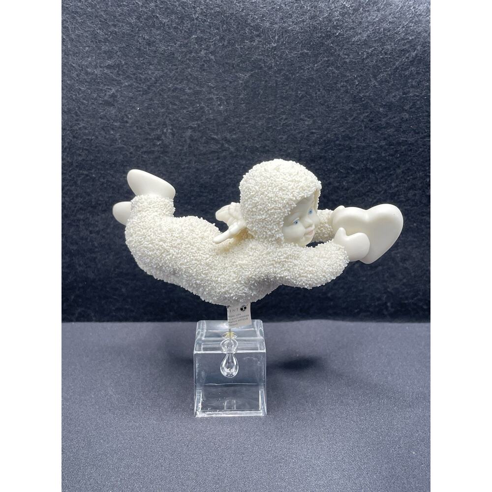 Vintage 1999 Dept 56 "Falling For You" Snowbabies in Original Box.